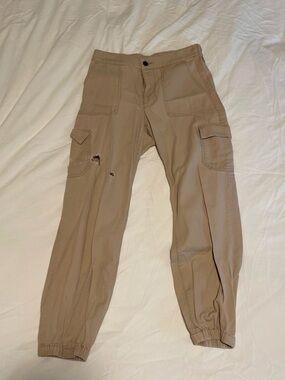 J. Crew Tan Cargo Jogger Pants